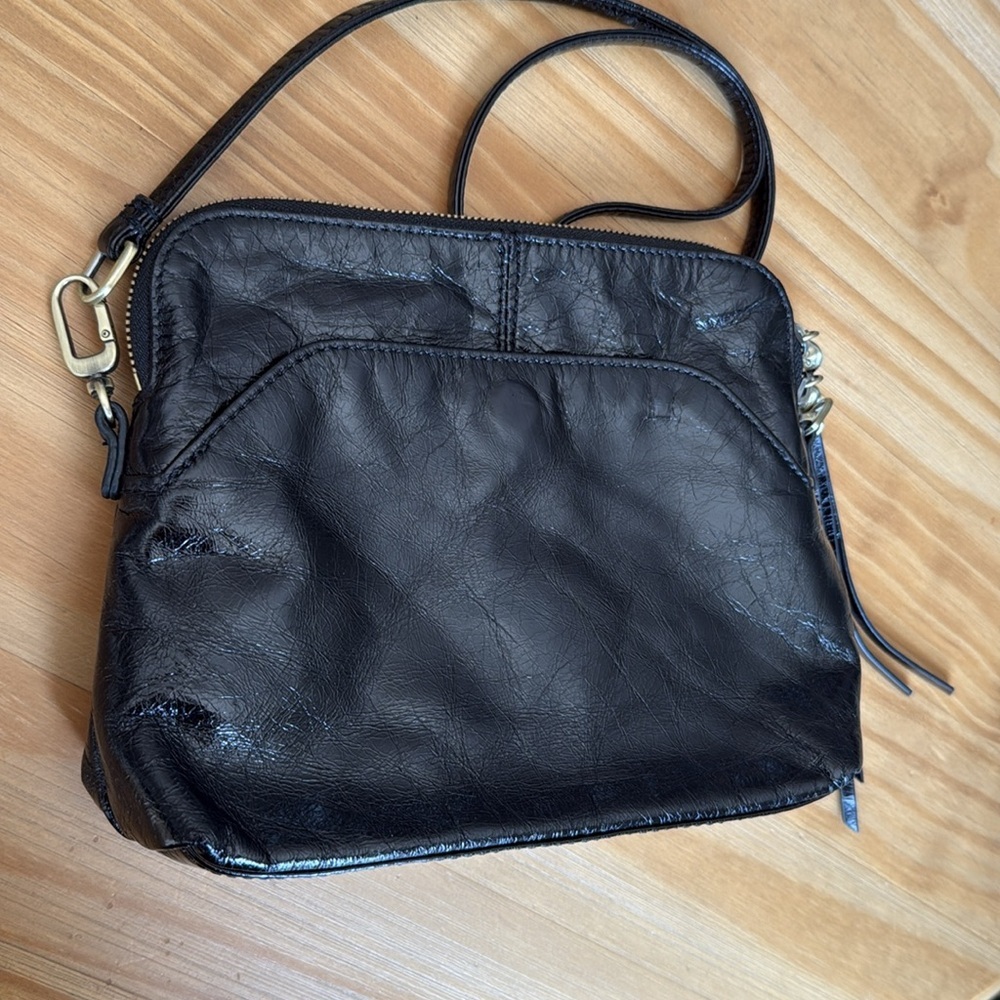 HOBO Black Genuine Leather Shoulder Bag - Picture 3 of 13